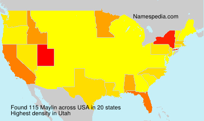 Surname Maylin in USA Surname Maylin in USA