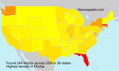 Surname Maylor in USA Surname Maylor in USA
