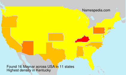 Surname Maynar in USA Surname Maynar in USA