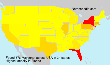 Surname Maysonet in USA Surname Maysonet in USA