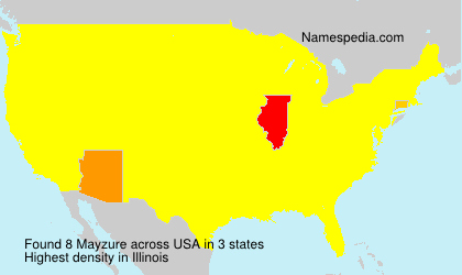 Surname Mayzure in USA Surname Mayzure in USA