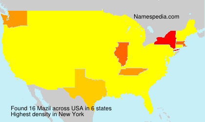 Surname Mazil in USA Surname Mazil in USA