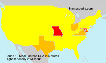 Surname Mbalu in USA Surname Mbalu in USA