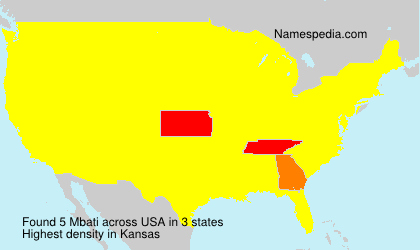 Surname Mbati in USA Surname Mbati in USA
