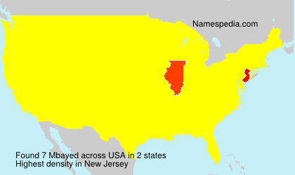 Surname Mbayed in USA Surname Mbayed in USA