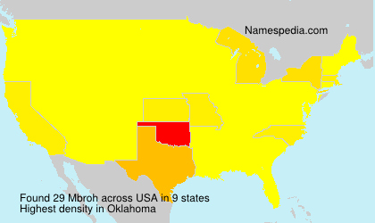 Surname Mbroh in USA Surname Mbroh in USA