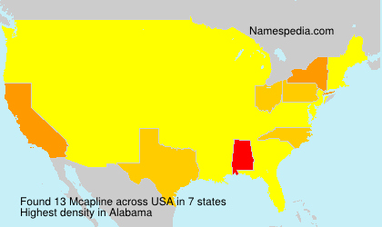 Surname Mcapline in USA Surname Mcapline in USA