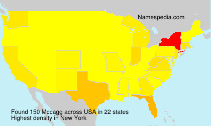 Surname Mccagg in USA Surname Mccagg in USA