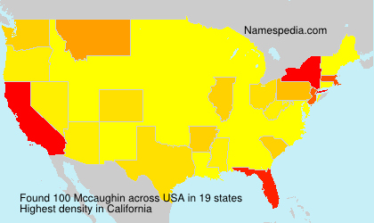 Surname Mccaughin in USA Surname Mccaughin in USA