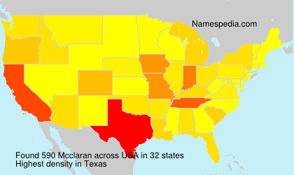 Surname Mcclaran in USA Surname Mcclaran in USA
