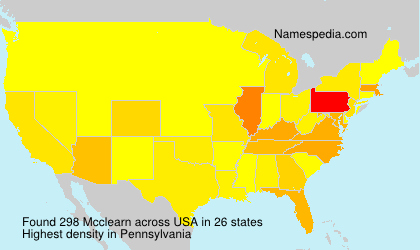 Surname Mcclearn in USA Surname Mcclearn in USA