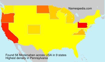Surname Mcclenahen in USA Surname Mcclenahen in USA