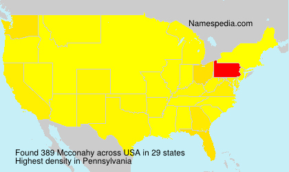Surname Mcconahy in USA Surname Mcconahy in USA