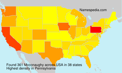 Surname Mcconaughy in USA Surname Mcconaughy in USA
