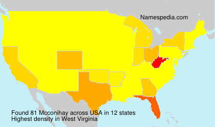 Surname Mcconihay in USA Surname Mcconihay in USA