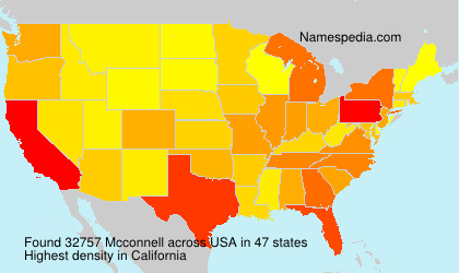 Surname Mcconnell in USA Surname Mcconnell in USA