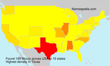 Surname Mccoo in USA Surname Mccoo in USA