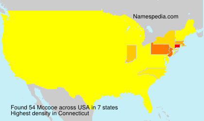 Surname Mccooe in USA Surname Mccooe in USA