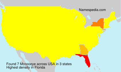 Surname Mccooeye in USA Surname Mccooeye in USA
