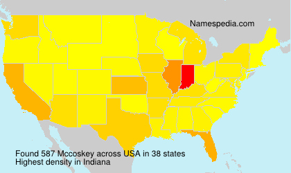 Surname Mccoskey in USA Surname Mccoskey in USA