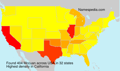 Surname Mccuan in USA Surname Mccuan in USA