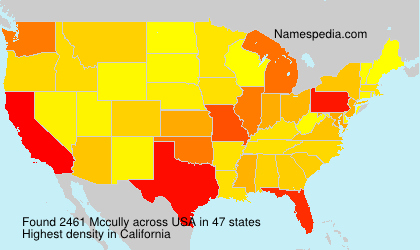 Surname Mccully in USA Surname Mccully in USA