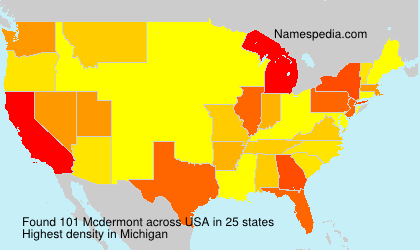 Surname Mcdermont in USA Surname Mcdermont in USA