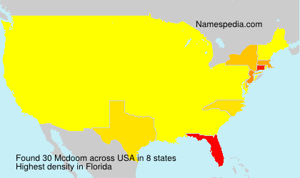 Surname Mcdoom in USA Surname Mcdoom in USA