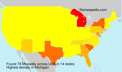 Surname Mceaddy in USA Surname Mceaddy in USA