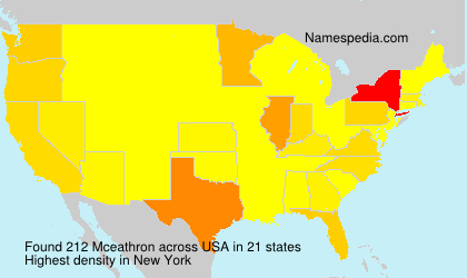 Surname Mceathron in USA Surname Mceathron in USA