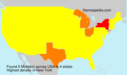 Surname Mceldon in USA Surname Mceldon in USA