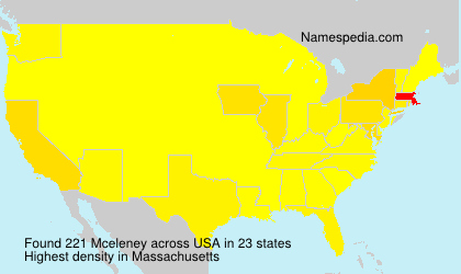 Surname Mceleney in USA Surname Mceleney in USA