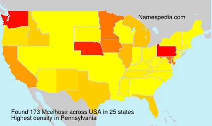 Surname Mcelhose in USA Surname Mcelhose in USA