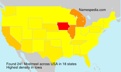 Surname Mcelmeel in USA Surname Mcelmeel in USA