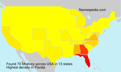 Surname Mcelvey in USA Surname Mcelvey in USA