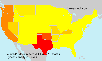 Surname Mceuin in USA Surname Mceuin in USA