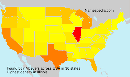 Surname Mcevers in USA Surname Mcevers in USA