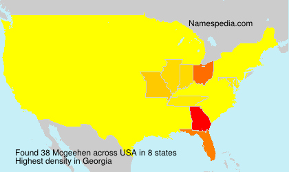Surname Mcgeehen in USA Surname Mcgeehen in USA