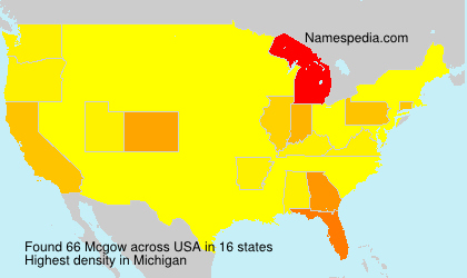 Surname Mcgow in USA Surname Mcgow in USA