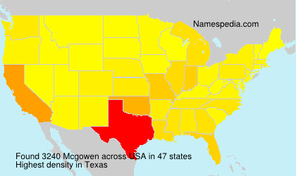 Mcgowen Mcgowen