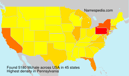 Surname Mchale in USA Surname Mchale in USA