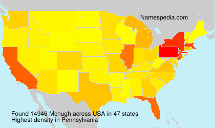 Surname Mchugh in USA Surname Mchugh in USA