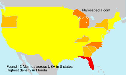 Surname Mcintos in USA Surname Mcintos in USA