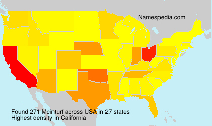 Surname Mcinturf in USA Surname Mcinturf in USA