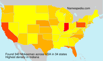 Surname Mckeeman in USA Surname Mckeeman in USA