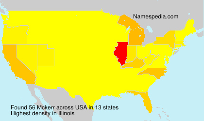 Surname Mckerr in USA Surname Mckerr in USA