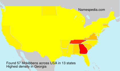 Surname Mckibbens in USA Surname Mckibbens in USA