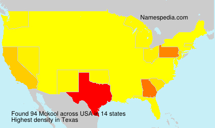 Surname Mckool in USA Surname Mckool in USA