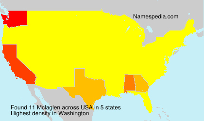 Surname Mclaglen in USA Surname Mclaglen in USA
