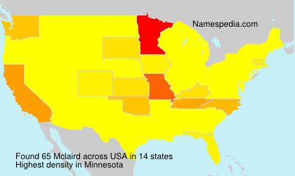 Surname Mclaird in USA Surname Mclaird in USA